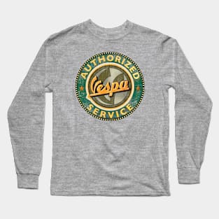 Authorized Service - Vespa Long Sleeve T-Shirt